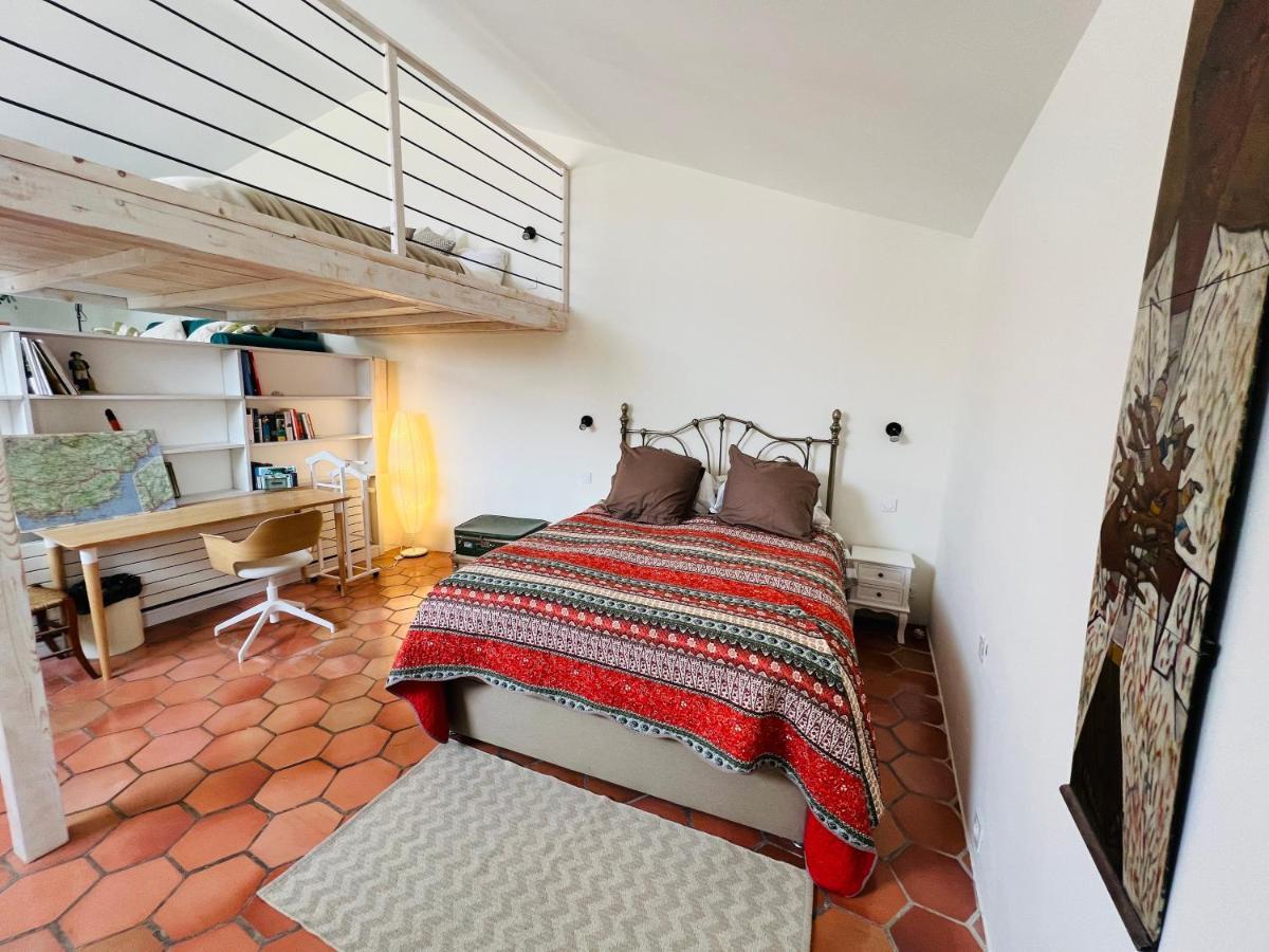 Penthouse Studio Privee Couple Ou Famille- La Maison Searle A Tourtour Zewnętrze zdjęcie