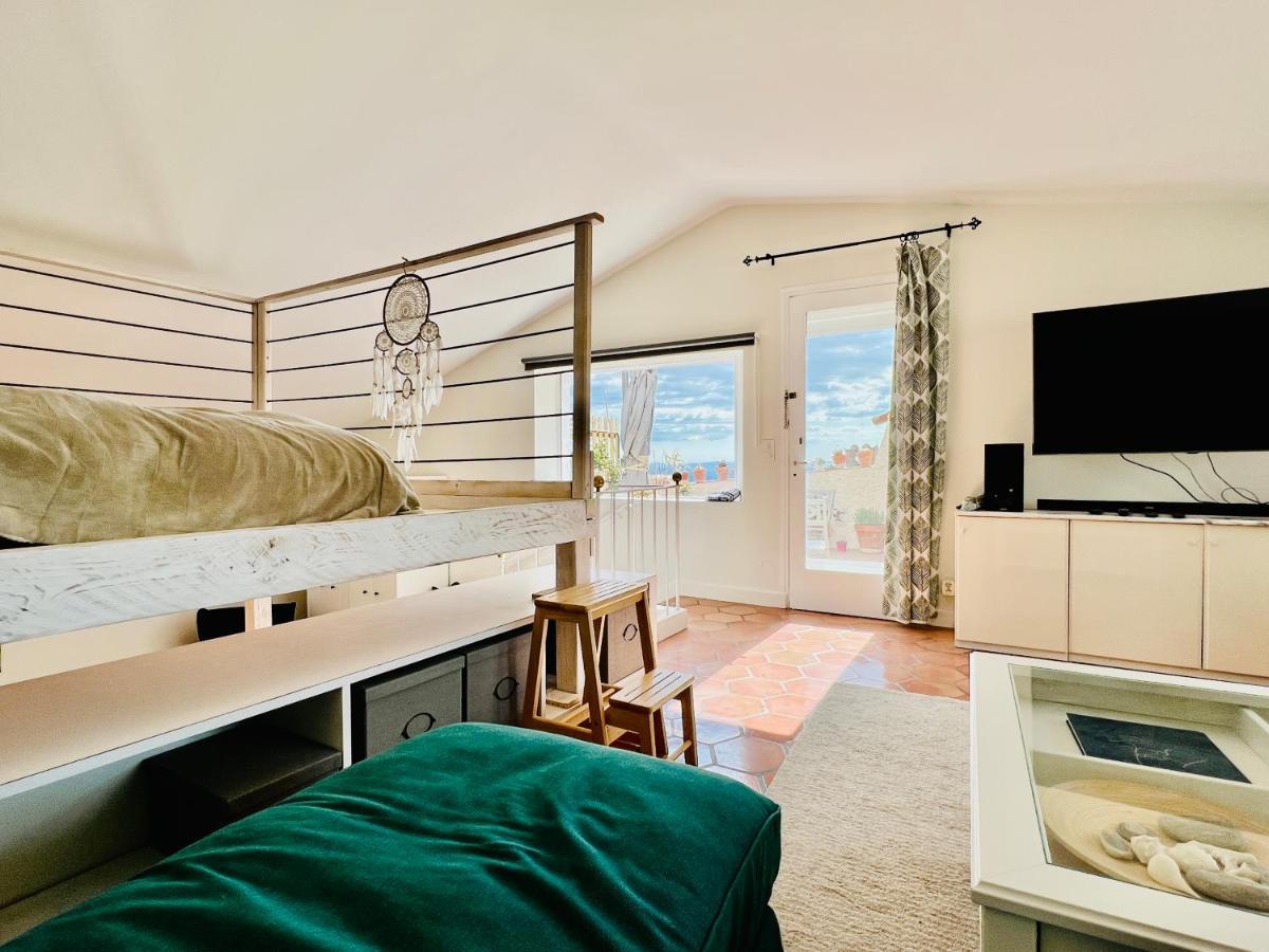 Penthouse Studio Privee Couple Ou Famille- La Maison Searle A Tourtour Zewnętrze zdjęcie